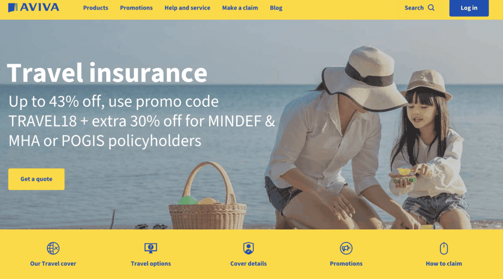 Cruise Insurance Singapore - Aviva Travel Insurance