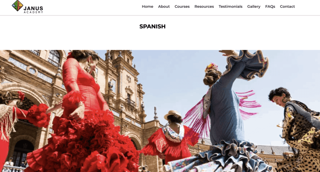 Spanish Lessons in Singapore - Janus Academy