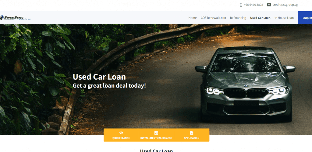 Swee-Seng best car loan in singapore