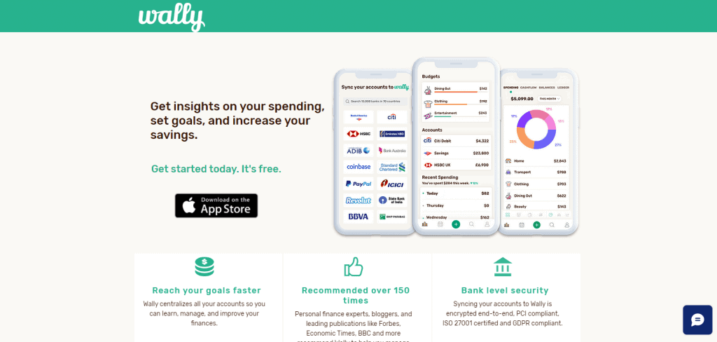 Wally expense tracker app in singapore