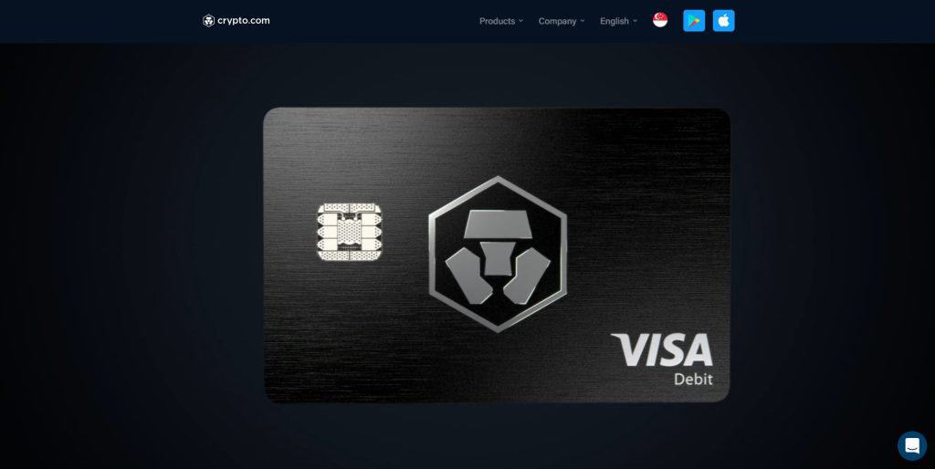 singapore crypto debit card