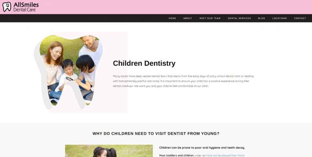 best dentist for kids in singapore_allsmiles dental care