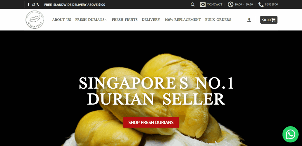 10 Best Durian Delivery in Singapore for Durian Season [2022] 6