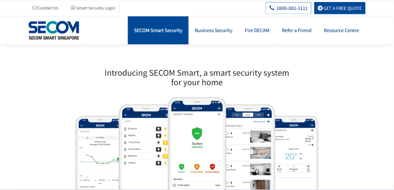best home security system in singapore
