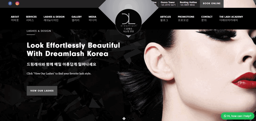 best salons for lash lift in singapore_dreamlash