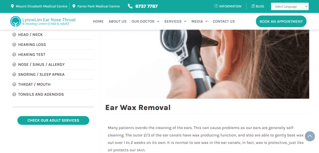 10 Best Places for Ear Wax Removal in Singapore to Make Your Hearing Pristine [2022] 5