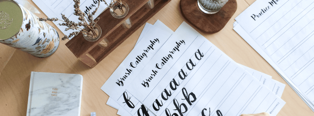 Best Calligraphy Class in Singapore (Nehohmee)