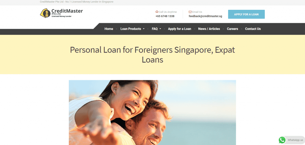 CreditMaster-foreigner-loans-singapore