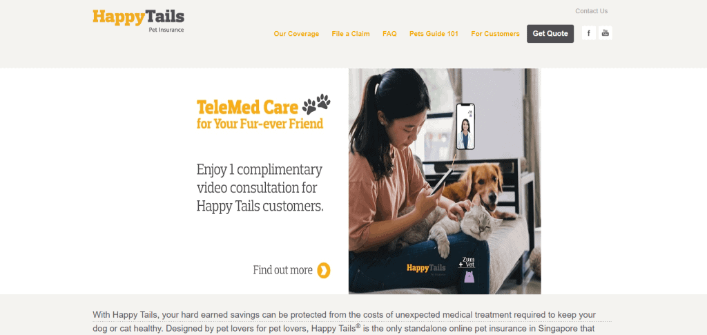 Happy-Tails pet insurance