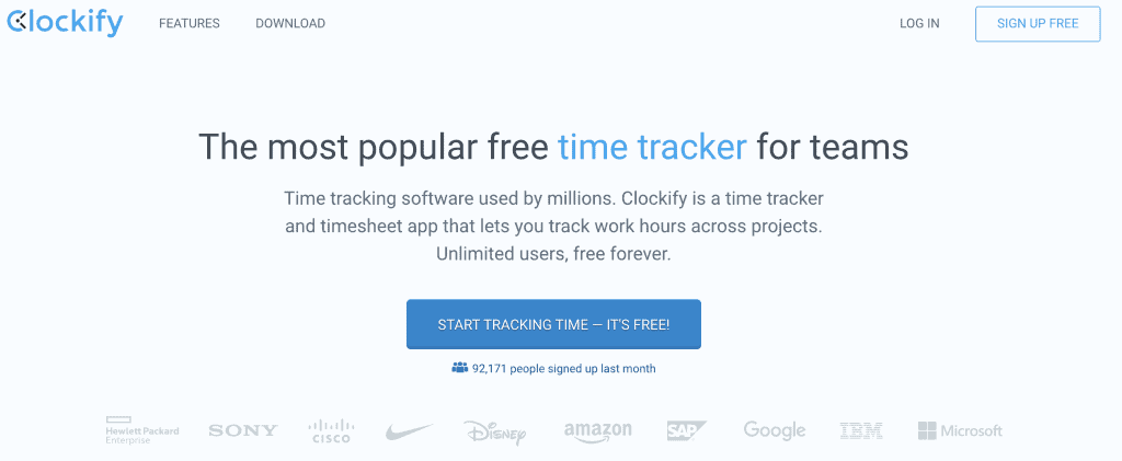 Best Productivity Apps - Clockify