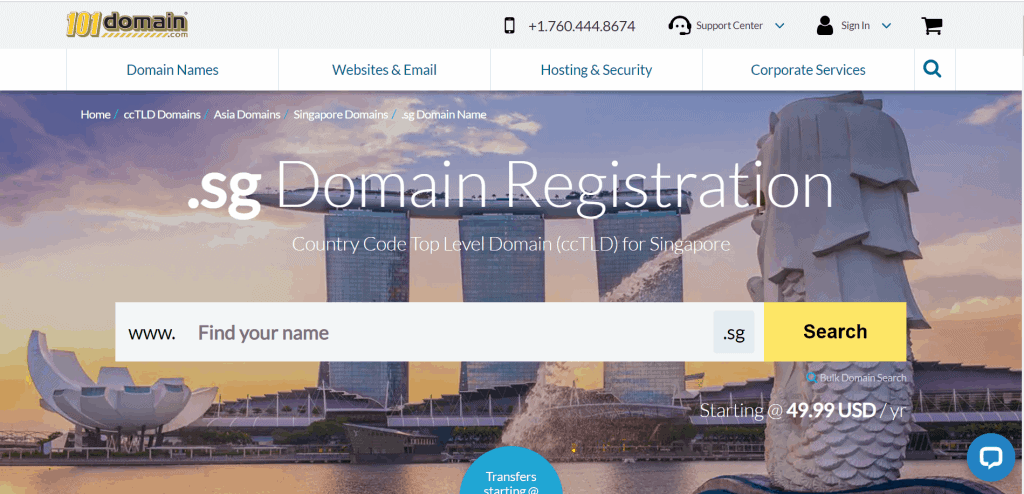 10 Best Domain Registrar in Singapore to Register Your Internet Domain [[year]] 5