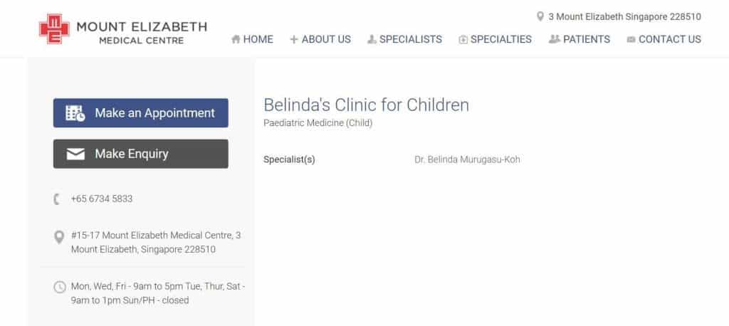 10 Best Paediatrician in Singapore to Look After Your Child’s Health [2022] 9