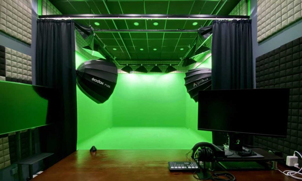 TNC Productions green screen studio 1