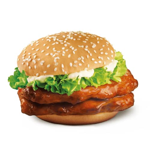 samurai chicken burger_double