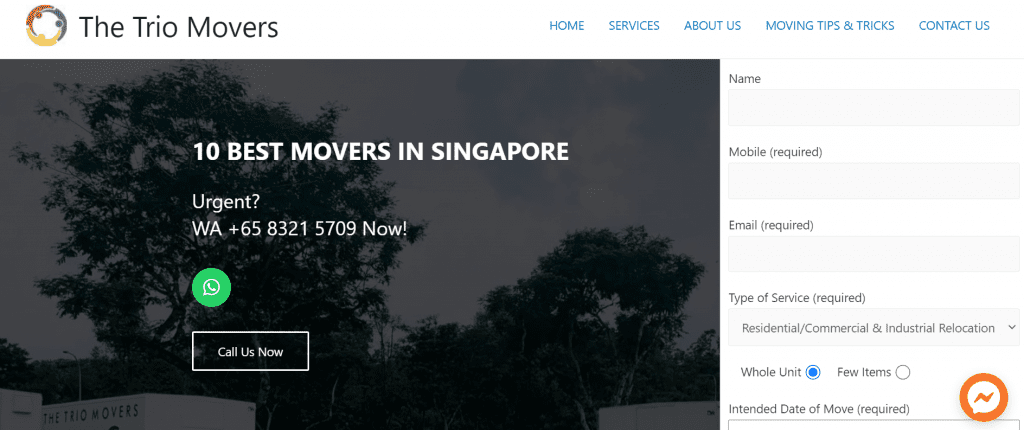 best furniture delivery service in singapore_the trio movers