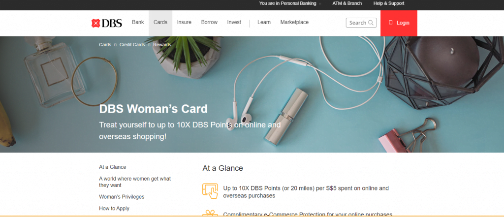 DBS-womans-rewards-credit-card-singapore