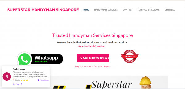 10 Best Handyman Service in Singapore for Repair Works [[year]] 1
