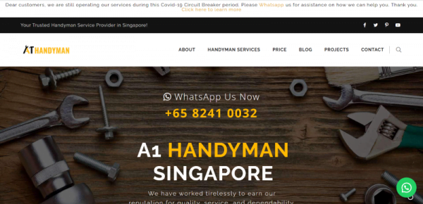 best handyman service in singapore
