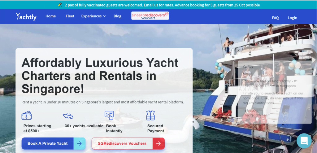 10 Best Yacht Rental in Singapore to Rent a Yacht From [[year]] 1