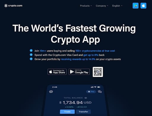 crypto.com_home page