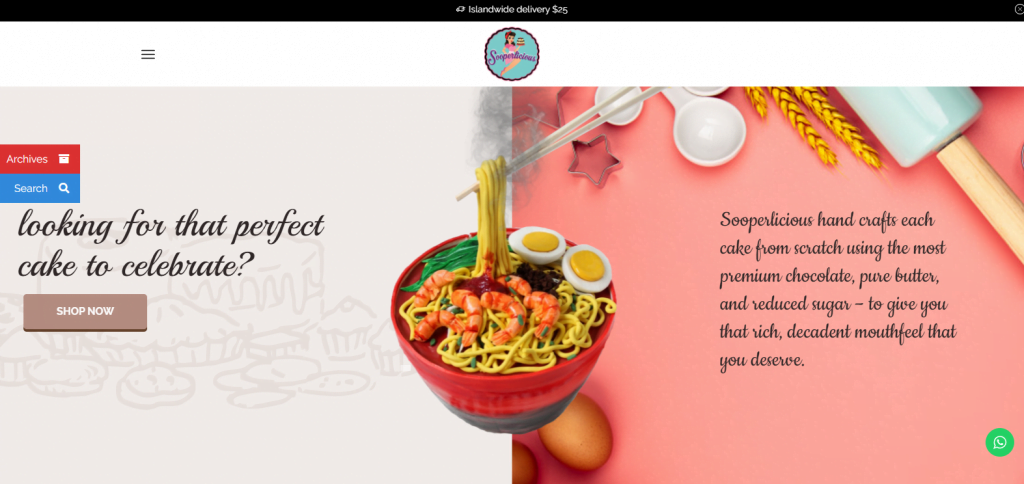 Sooperlicious best cake delivery sg