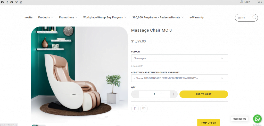 novita-best-massage-chair-in-sg