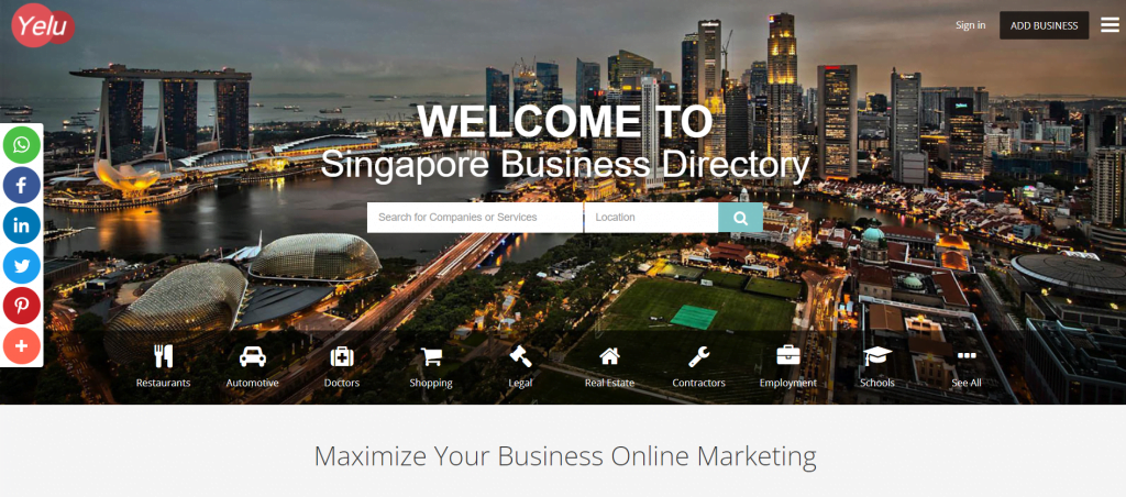 best business directory in singapore_yelu
