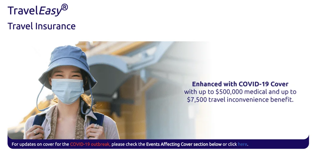 travel insurance promotion great eastern