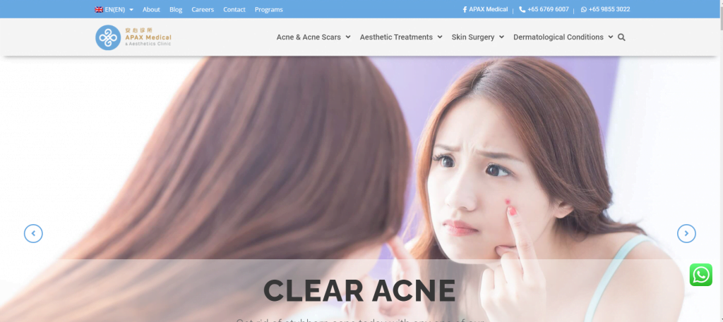 best cystic acne treatment in singapore_apax medical