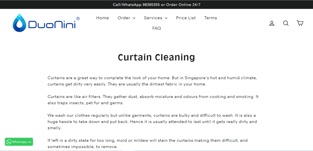 10 Best Curtain Cleaning in Singapore to Keep Your Curtains in Good Condition [[year]] 1