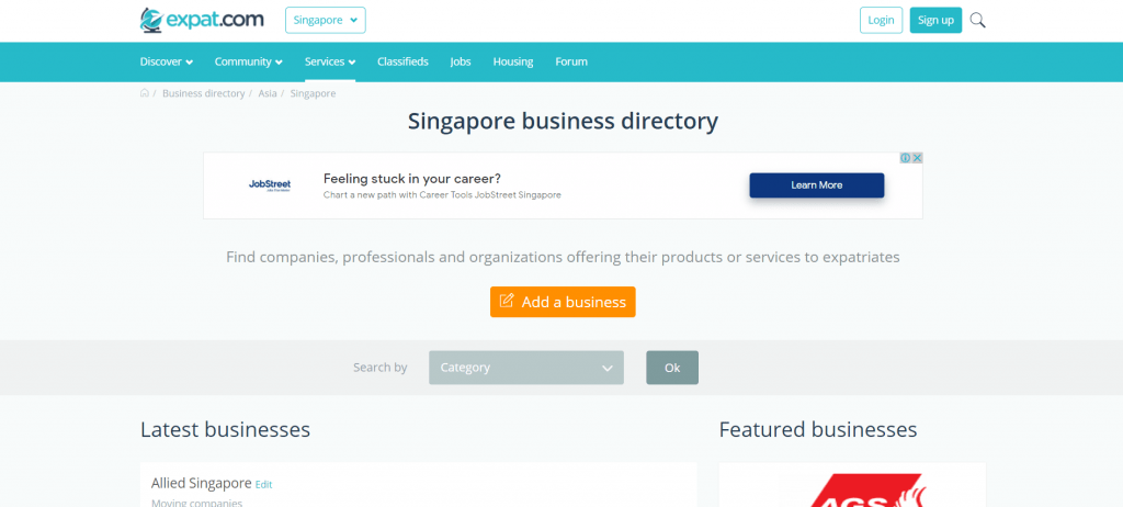best business directory in singapore_expat.com