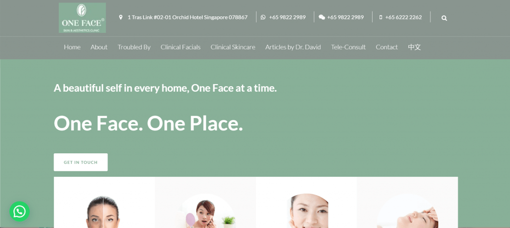 best cystic acne treatment in singapore_one face clinic