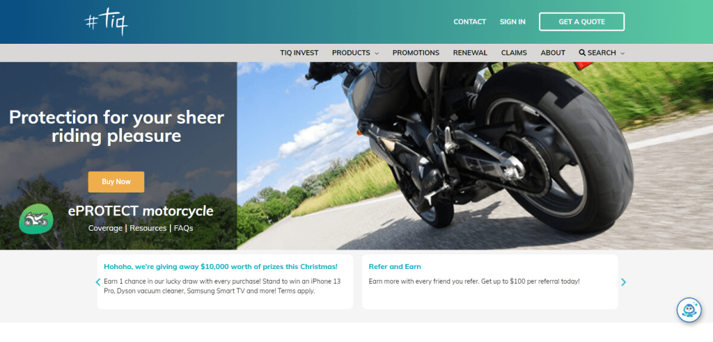Etiqa motorcycle insurance in singapore
