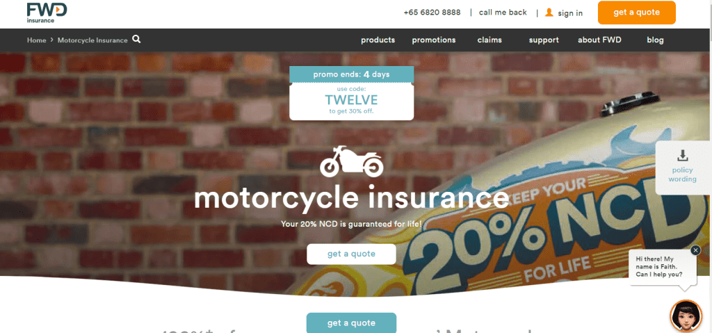 FWD-motorcycle-insurance-in-singapore