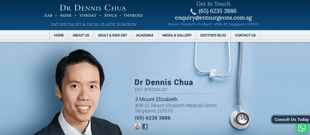  Best Sinus Surgery in Singapore
