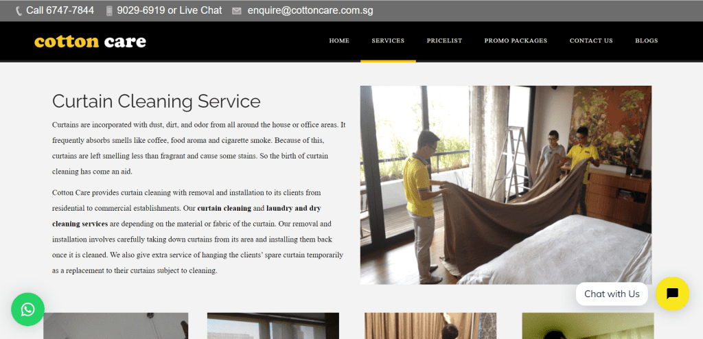 10 Best Curtain Cleaning in Singapore to Keep Your Curtains in Good Condition [[year]] 3