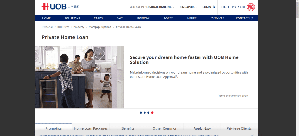 uob mortgage loan in singapore