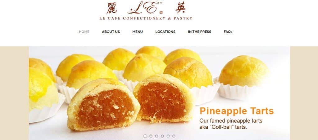 best pineapple tarts in singapore_lecafeconfectionery&pastry