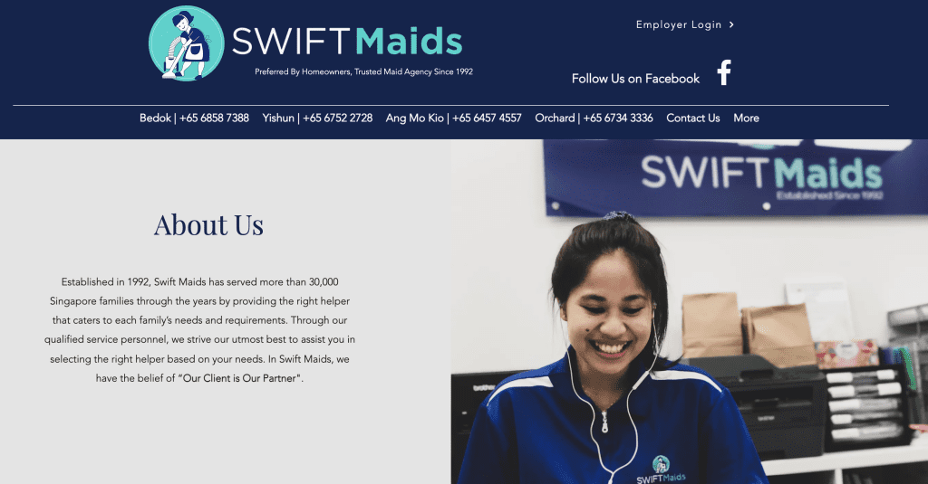 Maid agency Singapore - Swift Maids