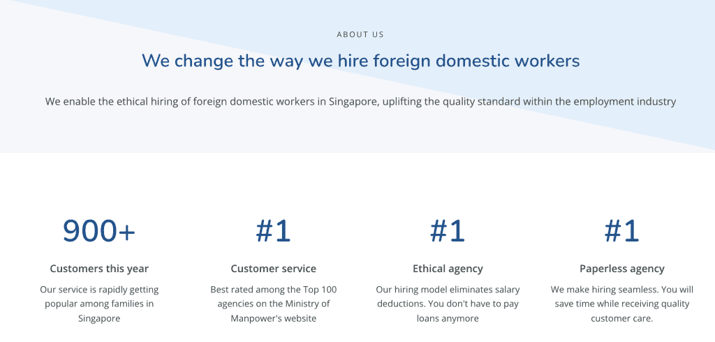 Maid agency Singapore - We Are Caring