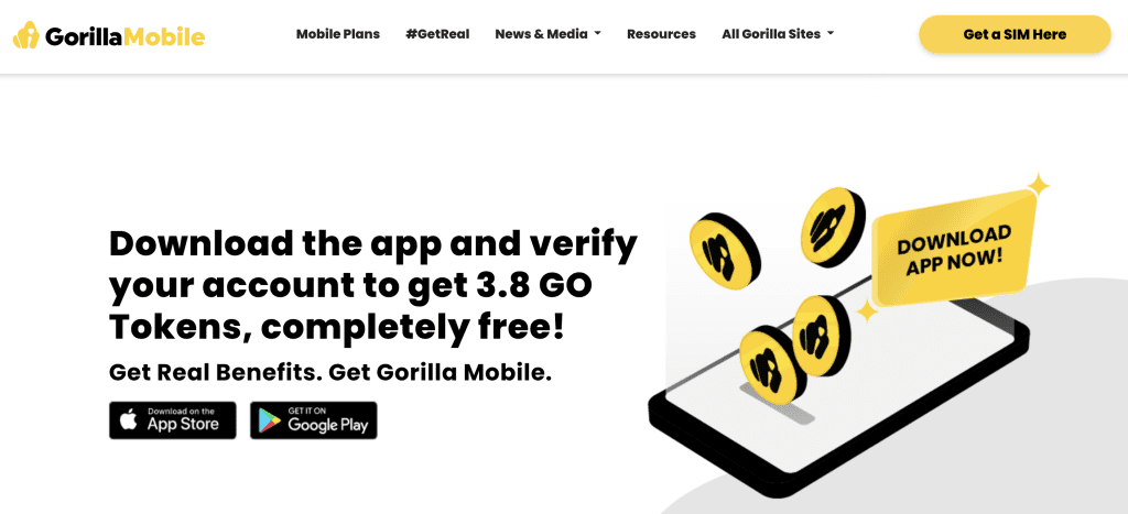 SIM only plans Singapore - Gorilla Mobile