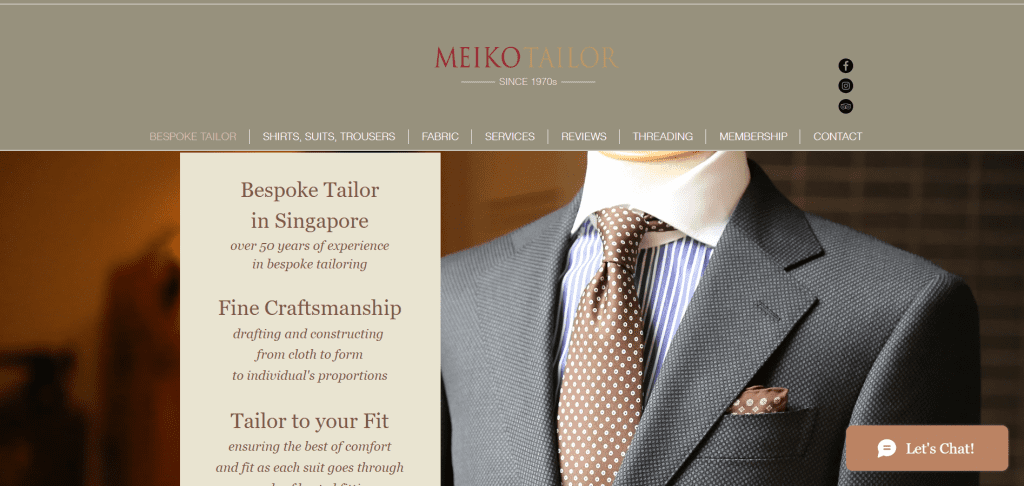 12 Best Bespoke Suit in Singapore to Bedazzle [[year]] 9