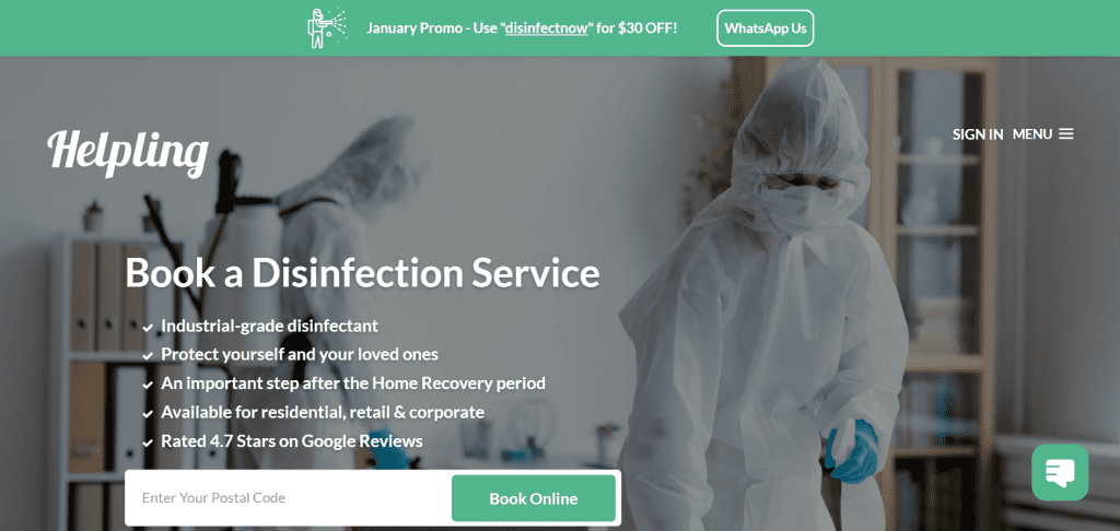 best disinfection service in singapore