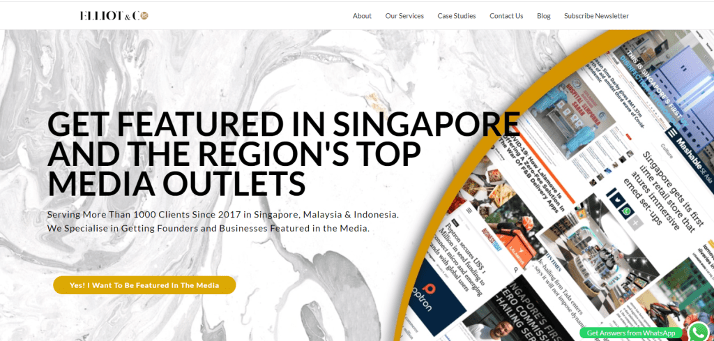 PR agency in Singapore