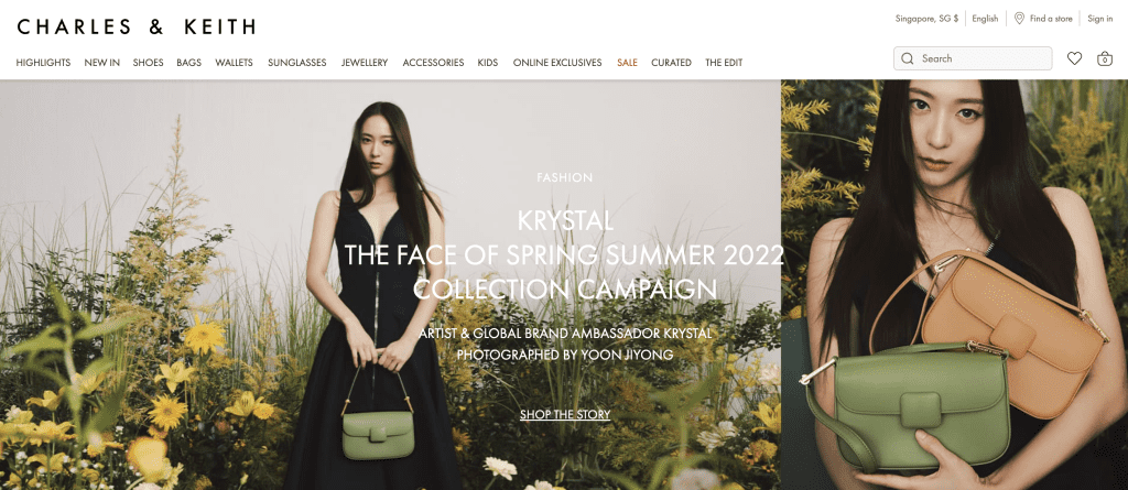 Franchise business Singapore - Charles & Keith