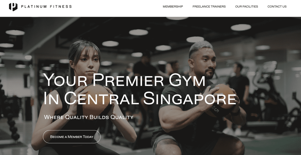 Gym membership Singapore - Platinum Fitness OUE