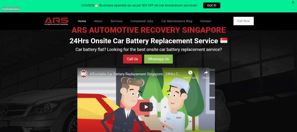 best car battery replacement in singapore_ars