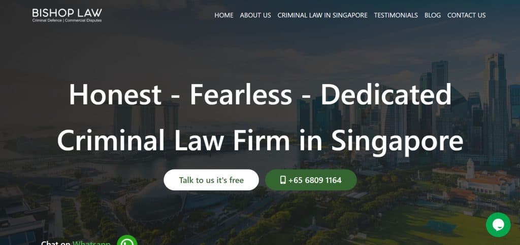 10 Best Criminal Lawyers in Singapore to Get You Off the Hook [2022] 3