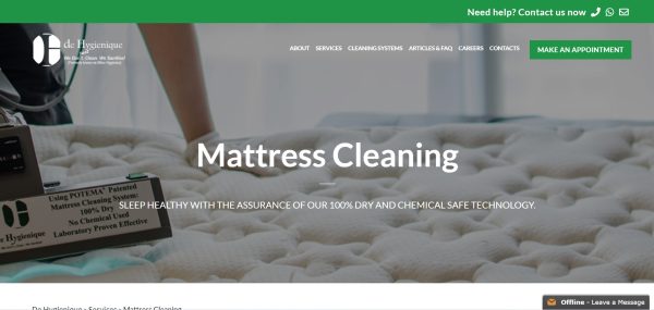 best mattress cleaning in singapore