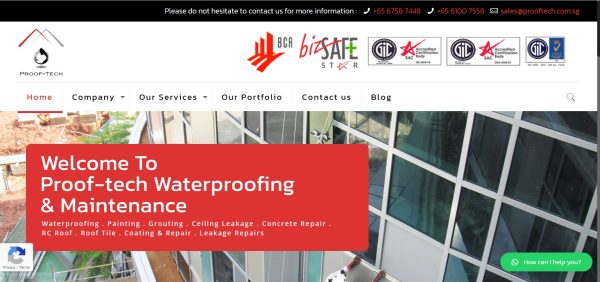 best waterproofing in singapore